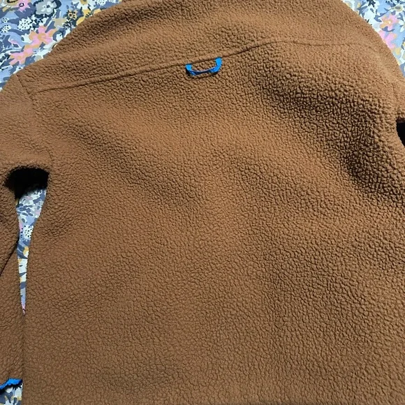 Madewell Brown Fleece Pullover, women’s xxs - Picture 7 of 7